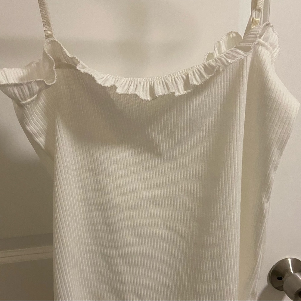 White tank top
